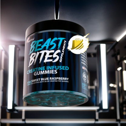GOMITAS DE CREATINA BEAST BITES (120 unidades)🔥 (PROMO 2X $39.99)🎁