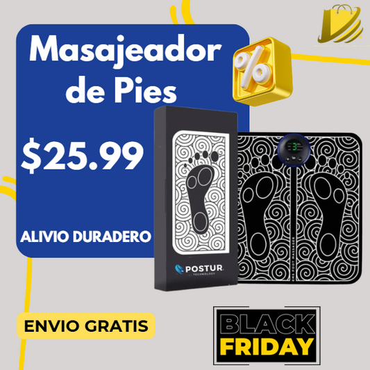 MASAJEADOR DE PIES - (ALIVIO DURADERO 50%OFF)✅