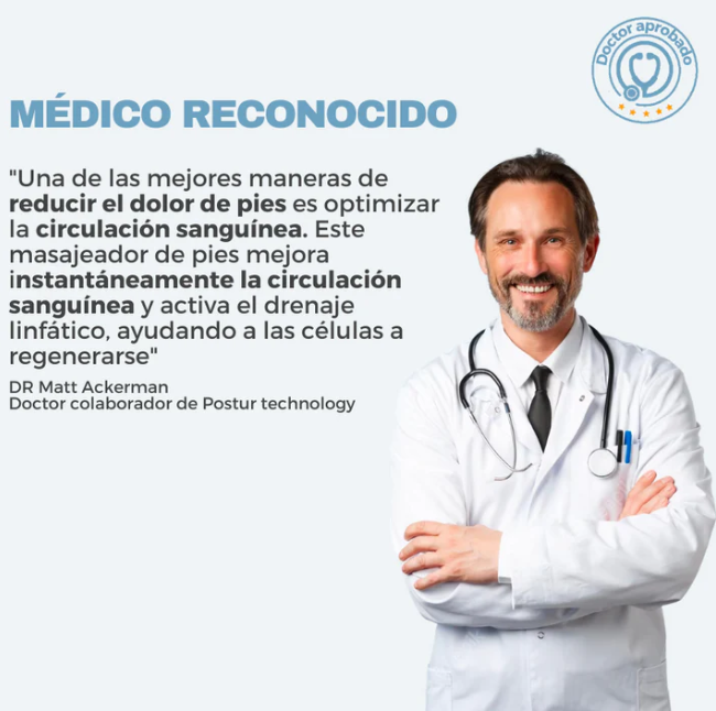 MASAJEADOR DE PIES - (ALIVIO DURADERO 50%OFF)✅